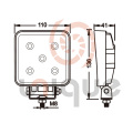 15W Close Flood Beam LED Work Lamps Warm White, Cold White or Pure White All Available